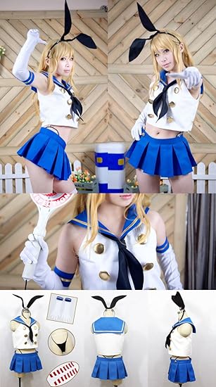 Amazon 艦これ 島風 ぜかまし コスプレ 衣装 艦隊これくしょん Cc1159 女性mサイズ コスプレ 仮装 通販