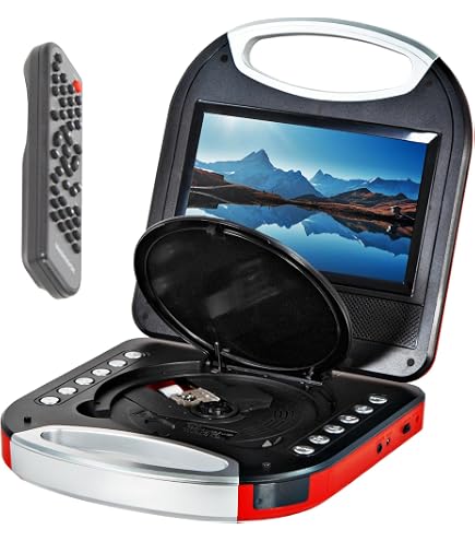 Amazon.com: Magnavox MTFT750-BL Portable 7 inch TFT DVD/CD Player