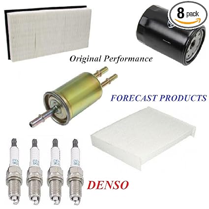 Amazon Com 8usauto Tune Up Kit Air Cabin Oil Fuel Filters Spark