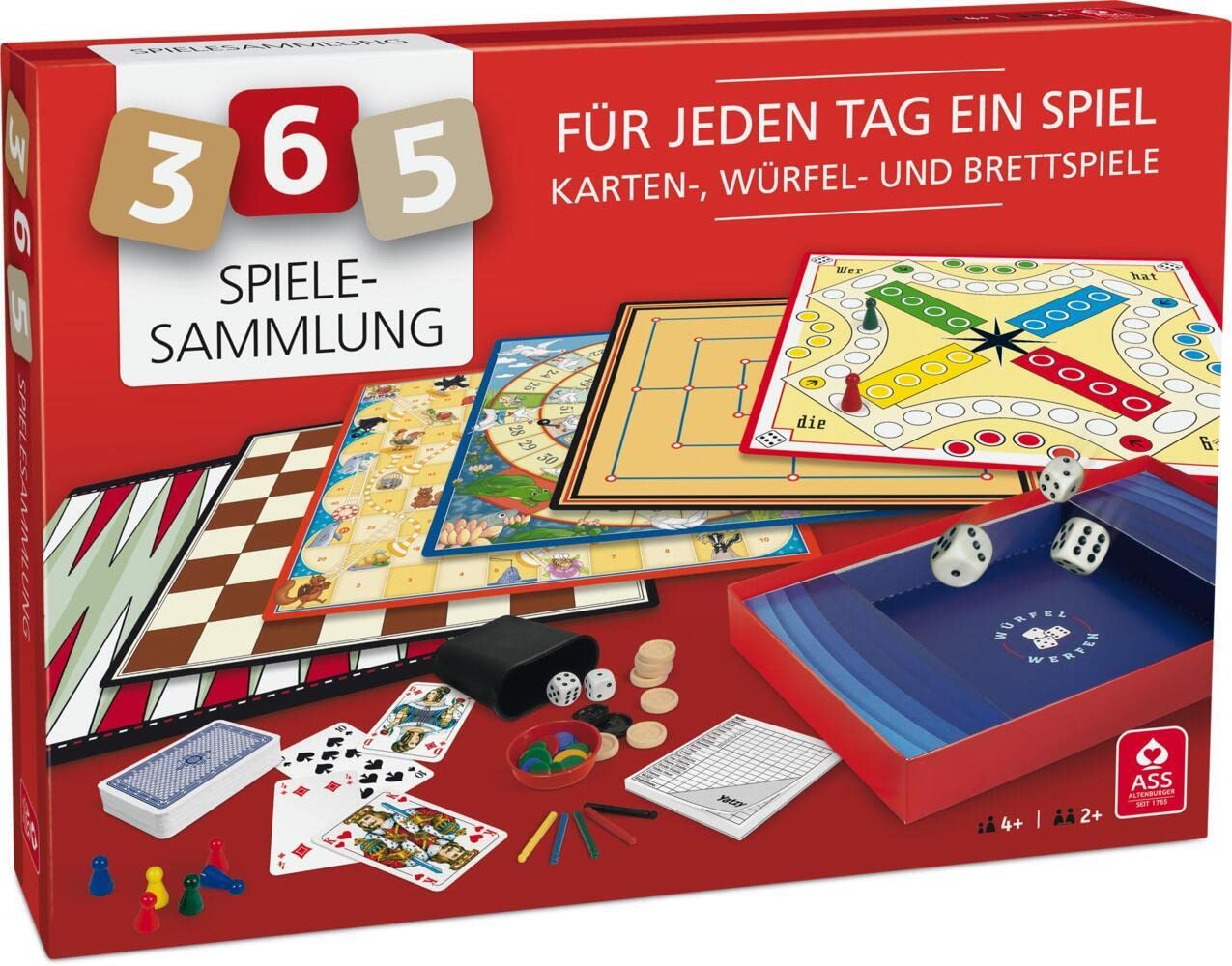 ASS 22501345 Game Collection Red