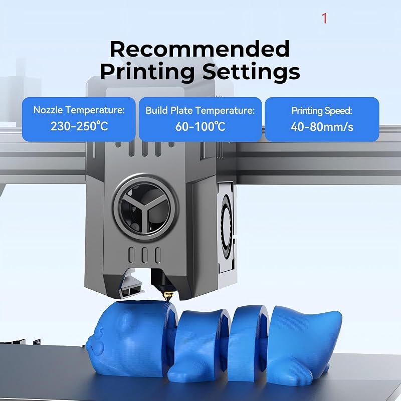 Filamento PETG 1.75mm, Eccellente Flessibilità e Durata, Precisione Dimensionale +/- 0.03mm, 4kg (8,8 libbre) per Stampanti 3D, PETG (Nero*2+Bianco*2)