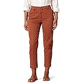 Amazon Essentials Women's Stretch Chino Utility Detail Pant (Previously Goodthreads)