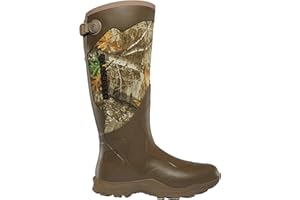 LaCrosse Men’s Alpha Agility 17” Insulated Hunting and Work Boots for Men - Natural Rubber Construction with Traction Agility Outsole & EVA Footbed