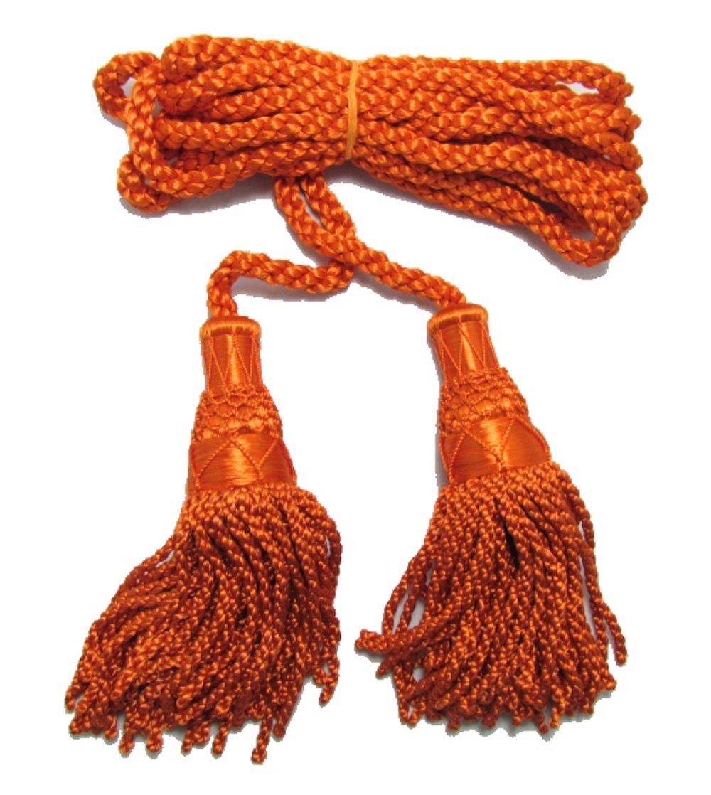 Cord Bugle Ceremonial Stewart Bugle Cord For Marching Bands Orange Colour R1205