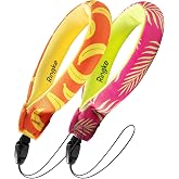 Ringke Waterproof Float Strap (2 Pack), Floating Strap, Wristband, Hand Grip, Lanyard Compatible with Camera, Phone, Key
