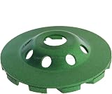 KATSU Tools 100MM Diamond Grinding Disc for Marble Concrete Stone M14 Angle view 2