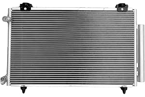 SCITOO 3299 Air Conditioning A/C Condenser Compatible for 2005-2008 for Toyota for Corolla 2005-2008 for Toyota for Matrix