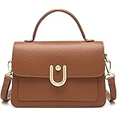 NGGU Women's Top Handle Purse - Small Crossbody Bag with Adjustable Strap, Mini Top Handle Satchel