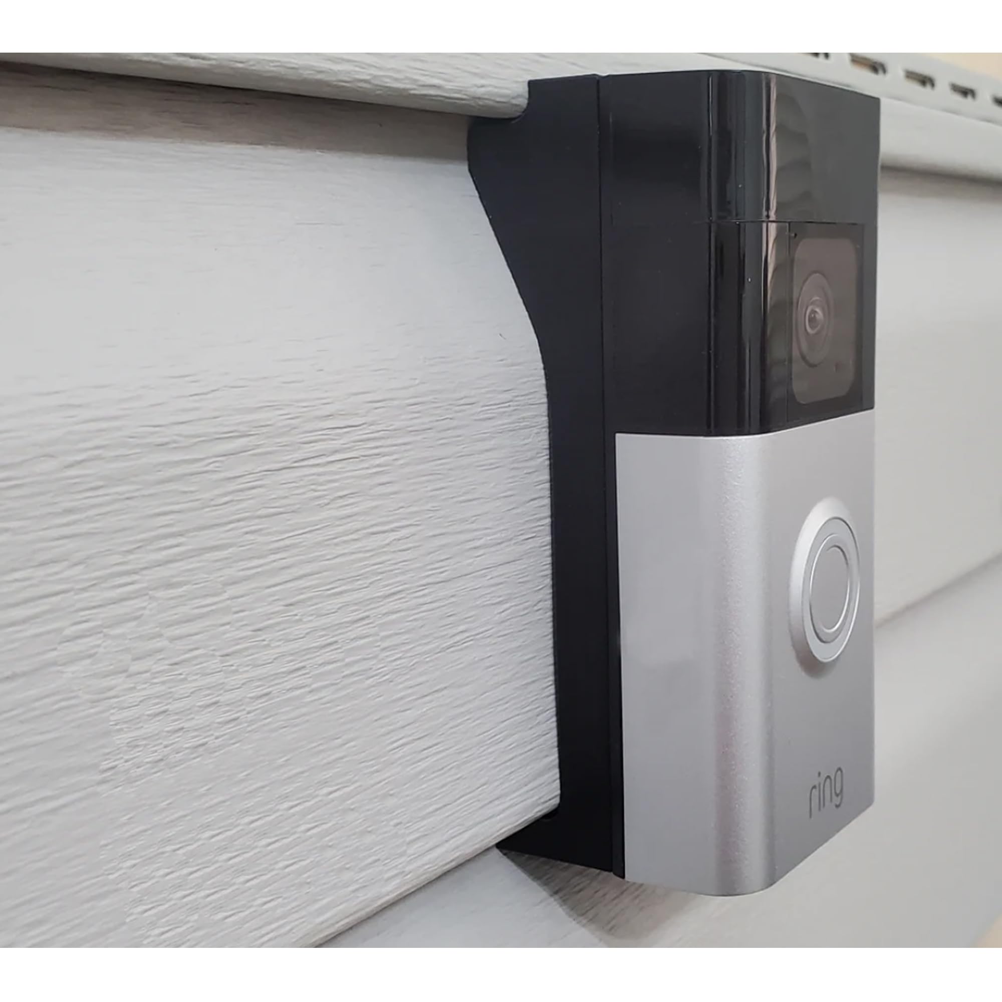 Photo 1 of ***MISSING HARDWARE, SELLING AS IS, FINAL SALE***Dutch Lap 4.5 Siding Mounting Bracket Wedge Compatible with Ring Battery Doorbell (Newest Model) & Ring 2nd Gen 3D. Printed UV Resistant***MISSING HARDWARE, SELLING AS IS, FINAL SALE***