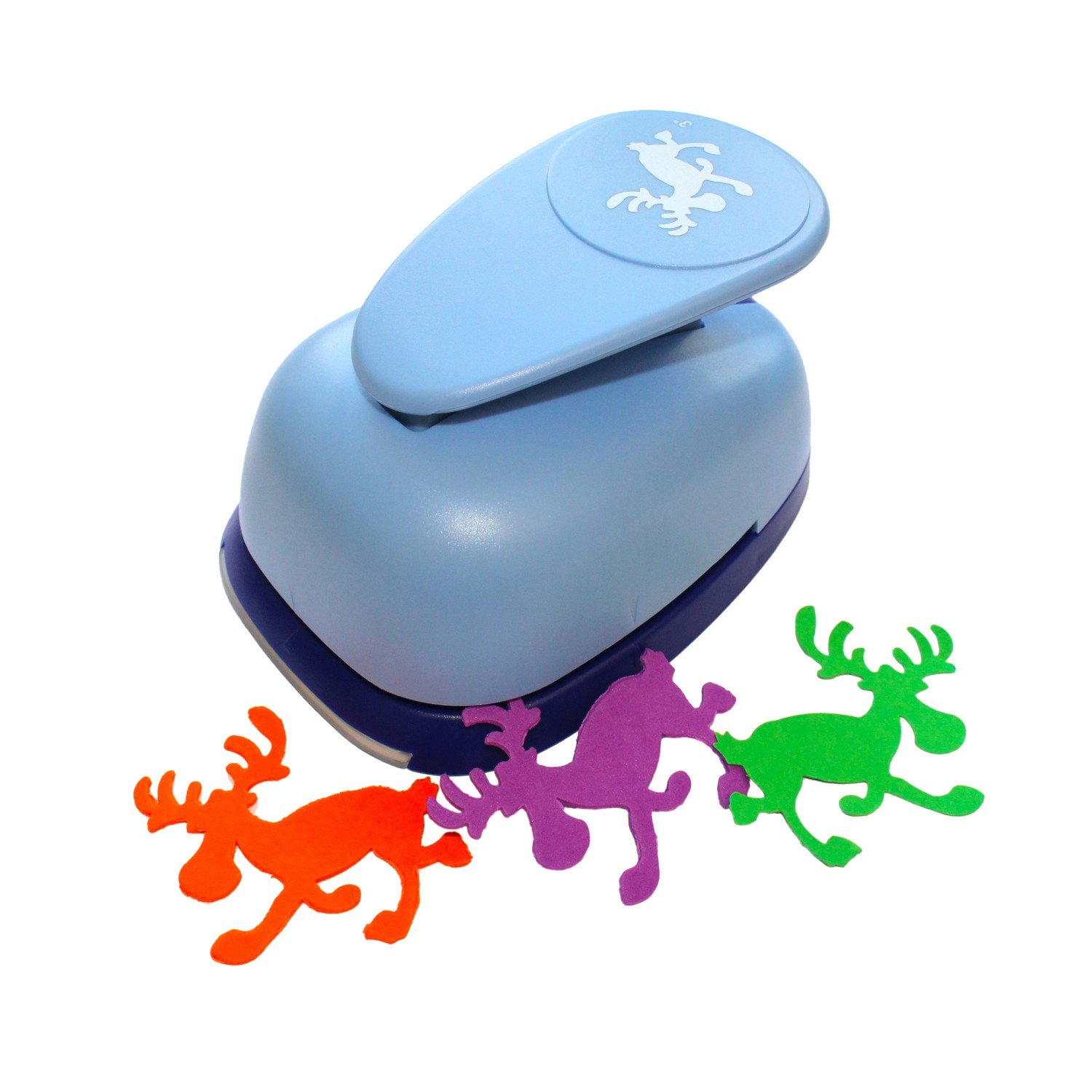 EDUPLAY 240081 Gigalocher Reindeer'' Modeling & Punching, Multi Colour