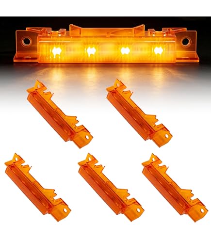 Amazon.com: ADIIL 5Pcs Cab Roof Marker Lights For Volvo 2004 VN