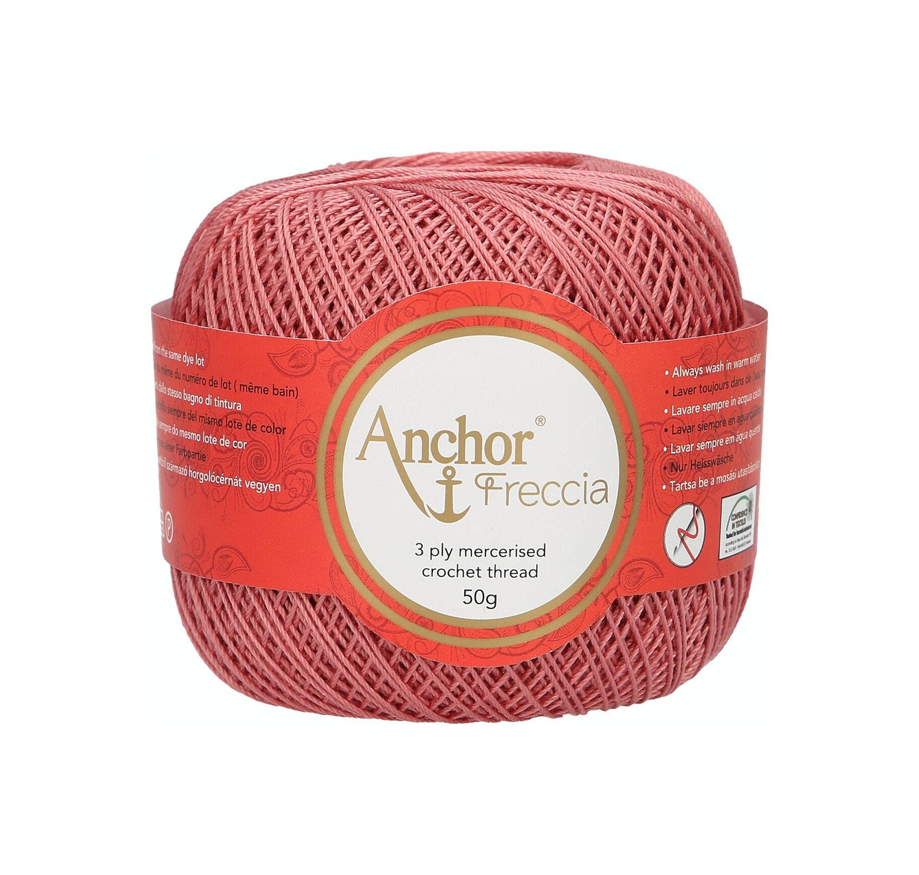 ANCHOR Freccia, Thickness: 12, Packaging: 50G, Running Length: 285M 895 Crochet Threads โ image 1