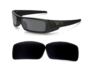 GALAXYLENSE Galaxy Replacement lenses For Oakley Gascan Polarized Black 100% UVAB