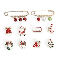 Christmas Shoe Charms for Clog Sandals Women, Xmas