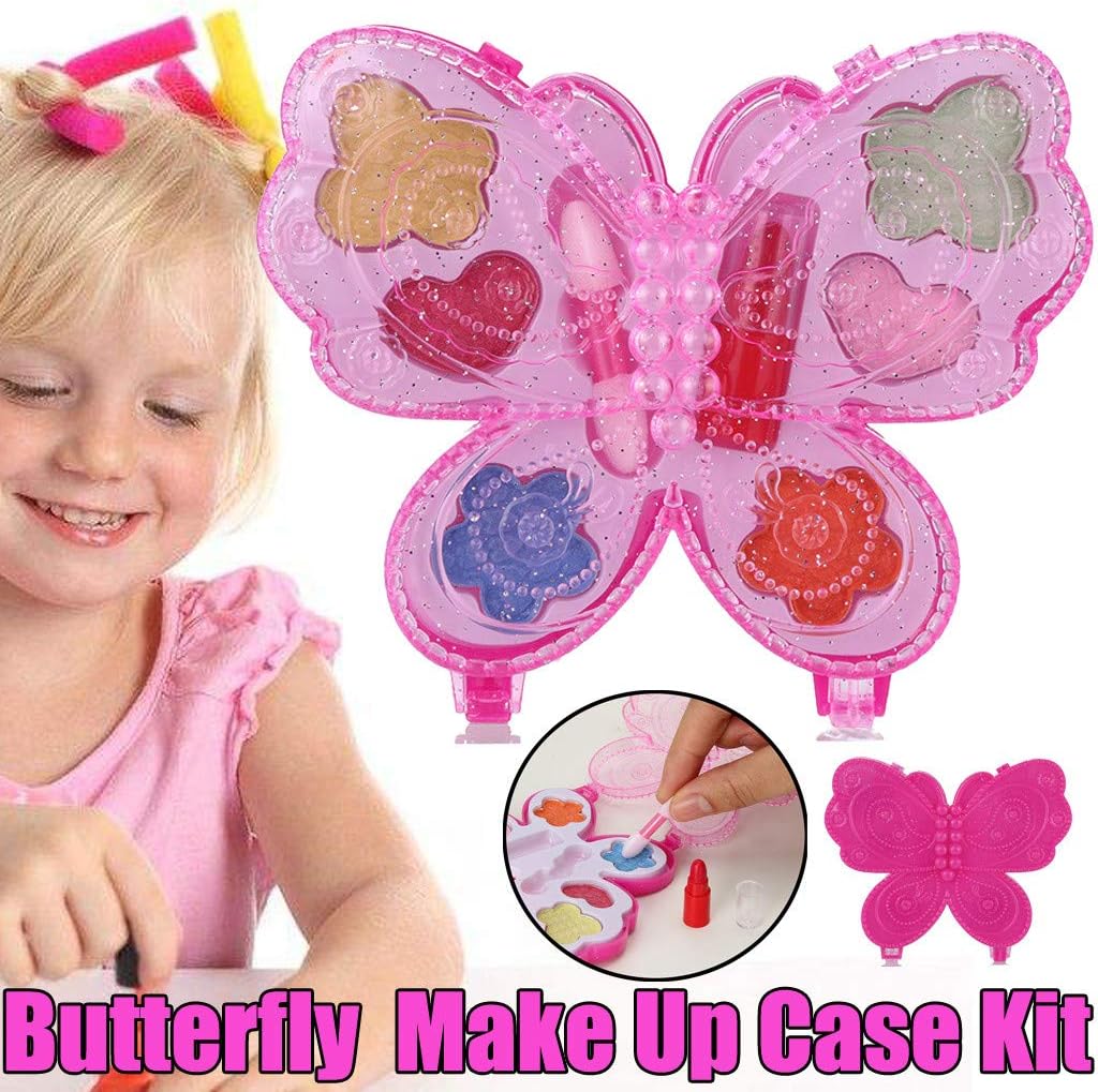 Festiday 1PC Princess Girl's Washable Makeup Toy Sale Kids Toy, NON TOXIC Deluxe Makeup Case Set For Kids Gift Education Toy for Boys Girls Fun Toy for 3 4 5 6 + Years Old toys