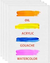 MOKANI 5 Packs Canvas for Painting 30 x 40 cm Blank Panels 3 mm Thick view 7