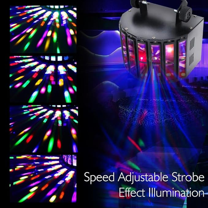 Home Dance Party Beat Sync Motion Effect Disco Ball Lamp Strobe