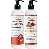 Handmade Hair shampoo & Conditioner Set- Made with Batana oil & Sea Moss, castor oil, Aloe Vera, Fenugreek, rosemary, tea tree. Non toxic - all natural, sulffate free (Shampoo & Contioner)