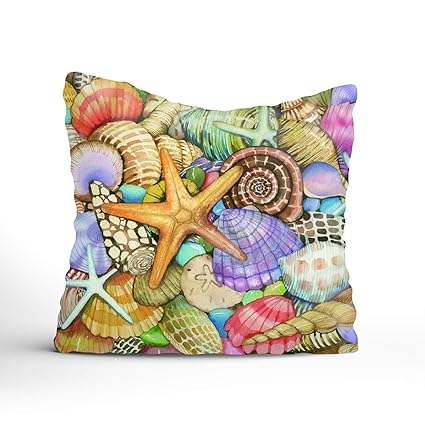 Amazon Com Gfht Animal Sea Life Throw Pillow Case Square
