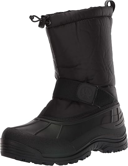 mens velcro snow boots