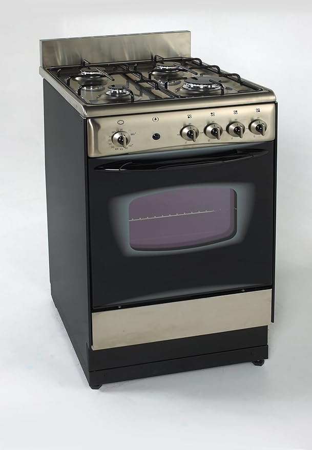 Avanti 20" Elite Gas Range Black/SS Appliances