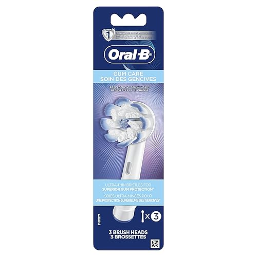 Oral-B Gum Care Replacement Brush Heads for an Oral-B Electric Toothbrush, Pack of 3