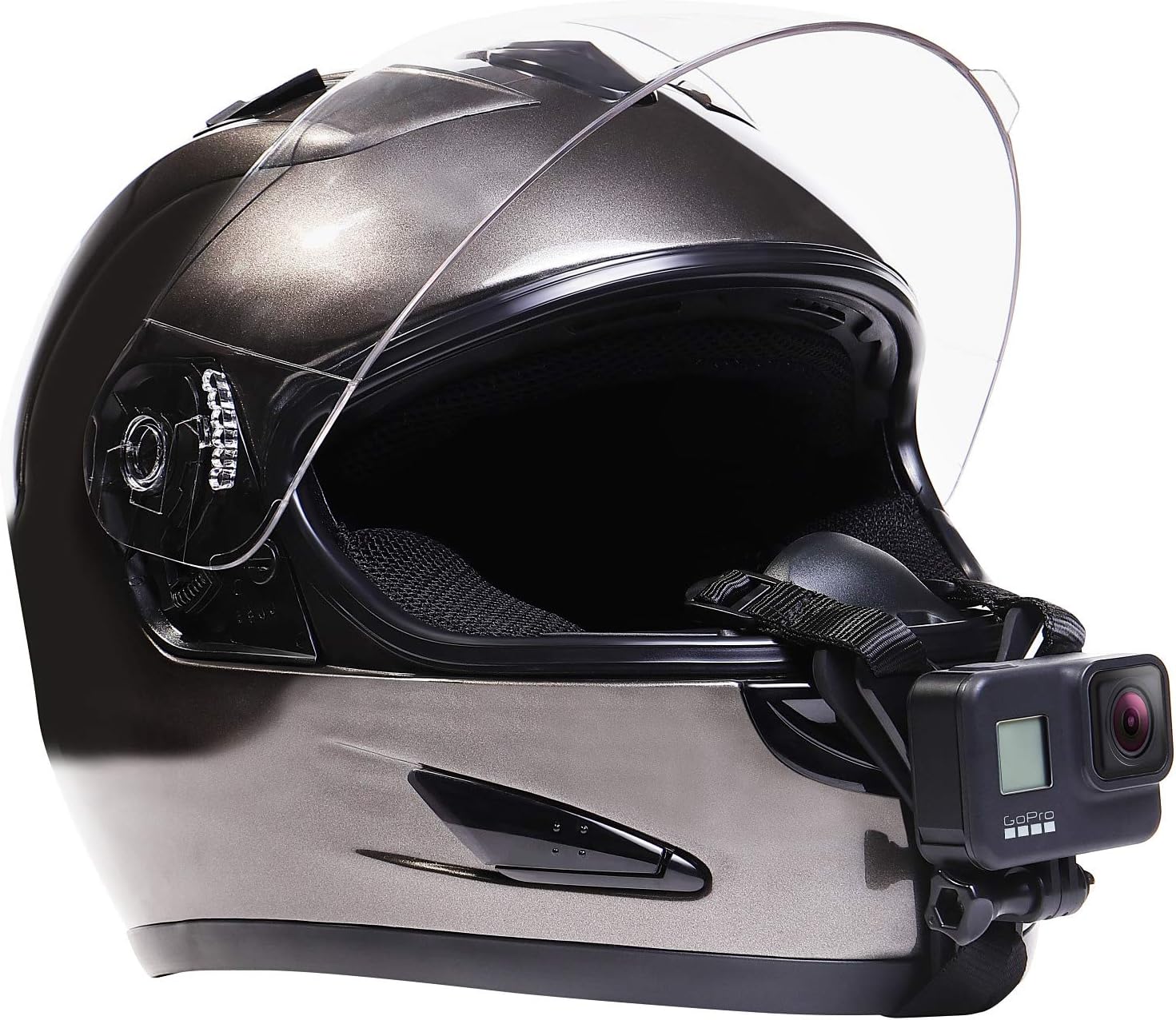 Amazon Actygo Gopro ゴープロ アクセサリー ヘルメットマウント Hero9 Hero8 その他アクションカメラ用 顎マウント Actygo ウェアラブルカメラ用マウント部品