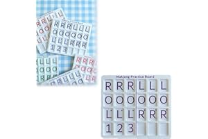 Novarellian Mahjong Practice Board Compatible with Charleston - Portable Practice Board with 24 Slots - Gift for Mahjong Love