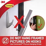 Command Small Designer Hooks White Pack of 2 Hooks and 4 Strips view 7