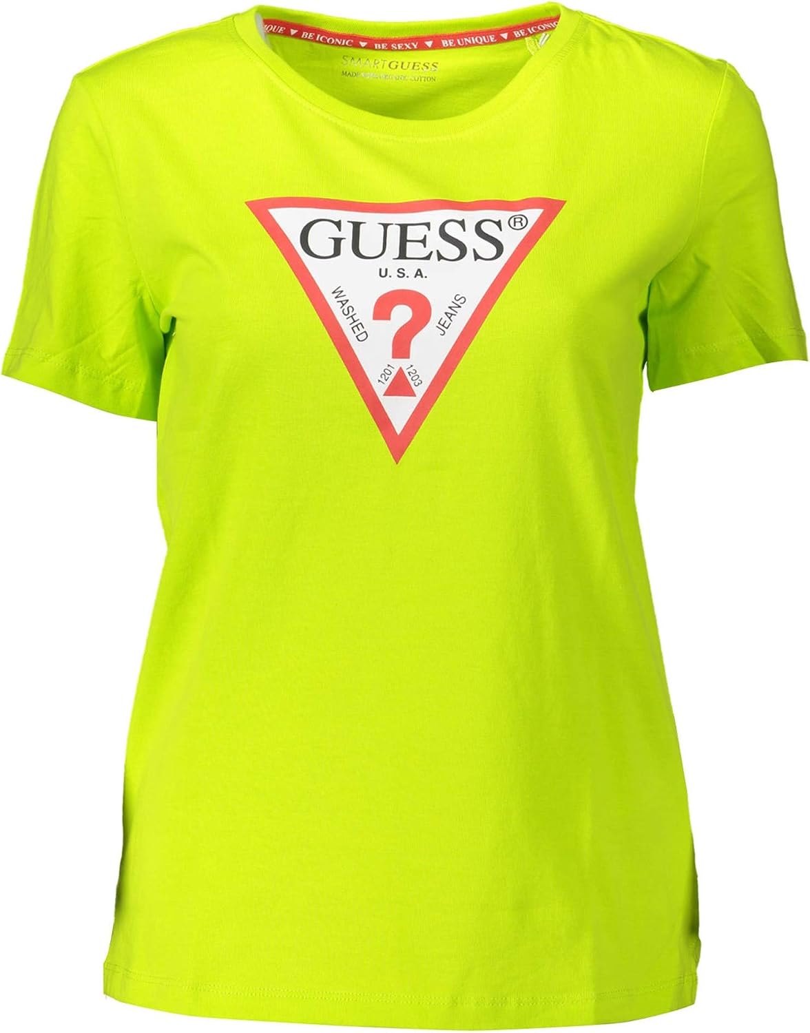 Guess Camiseta Mujer Verde cido Manga Corta Jersey W1RI00I3Z11 G8BU guess-camiseta-mujer-verde-cido-manga-corta-jersey-w1ri00i3z11-g8bu