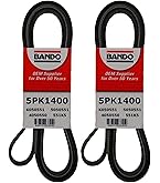 thumbnail image 2 of BANDO 6PK1740 Serpentine Belt - OEM Quality 6 Rib 1740mm Replacement Belt 2 of 11