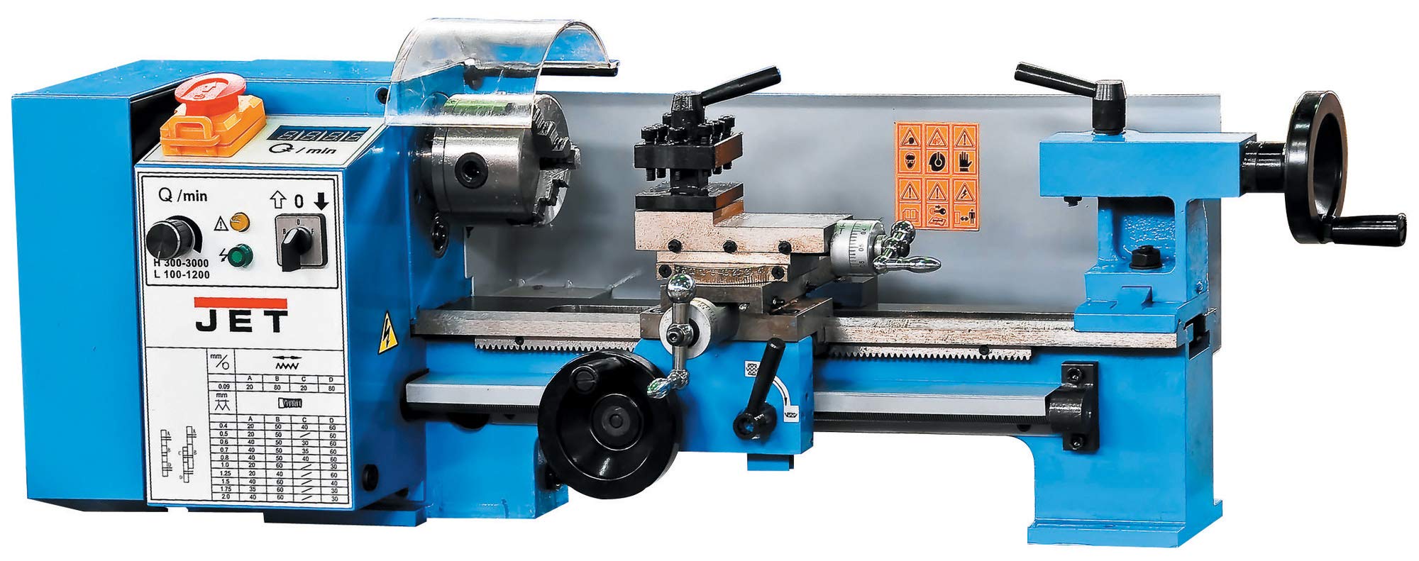 PROMAC BD-7-M Metal Lathe, 230V, 0.550kW, 90 mm x 300 mm