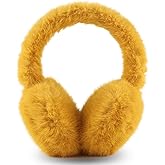 PESAAT Warm Ear muffs for Women Winter Unisex Fluffy Earmuffs Lady Ear Warmer Faux Fur Ear Covers