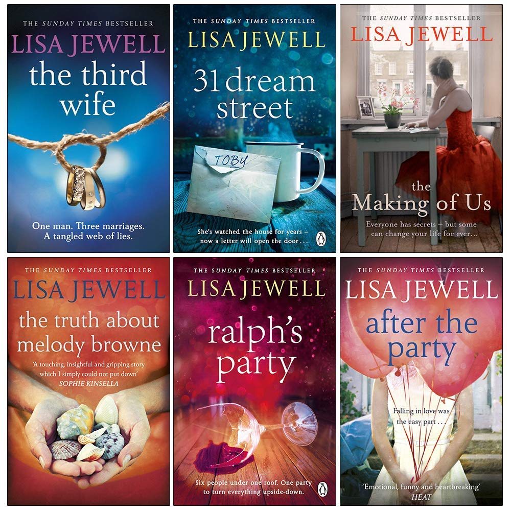 Lisa Jewell 6 Books Collection Set Series 2 The Third Wife 31 Dream Street The Making Of Us The Truth About Melody Browne Ralph S Party After The Party Lisa Jewell The Third