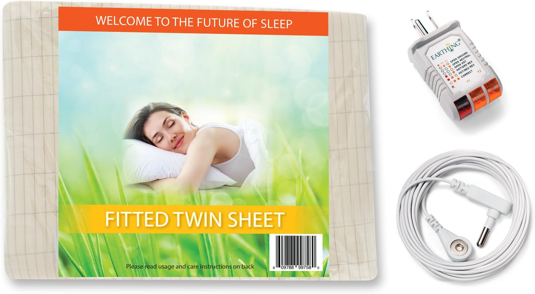 Earthing Fitted Sheet Twin Kit