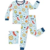 babee Reshinee Bamboo Viscose Toddler Pajamas Boys Girls Baby 12M-8Y Pjs Sets Kids 2pcs Long-Sleeve Snug fit Sleepwear