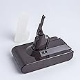 orstaimer 21.6V V8 4.0Ah Battery Replace for V8 Li-ion Battery, 4000mAh Lithium ion Battery Compatible with SV10 V8 Animal, Absolute, Motorhead, Carbon Fiber, Fluffy Series Cordless Vacuum