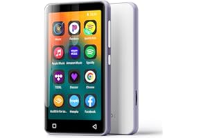 innioasis 80GB MP3 Player with Bluetooth and WiFi, MP3 Player for Kids with Spotify, Spotify Kids, Pandora, Audible, 4.0" Tou