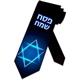 Three Rooker Religion Ties Mens Star of David Passover Necktie