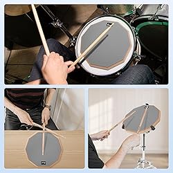 Sovvid 12 Inches Drum Pad and 5A Drum