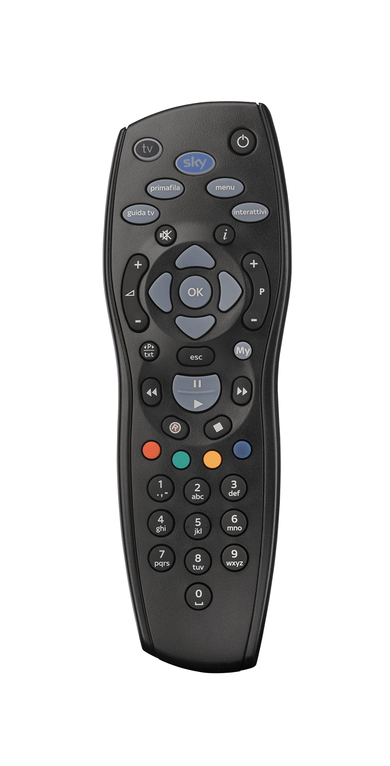 MySKY Remote Control, Includes 2 Duracell Batteries, Works with My Sky HD, My Sky and Sky HD Decoder, Authentic SKY716