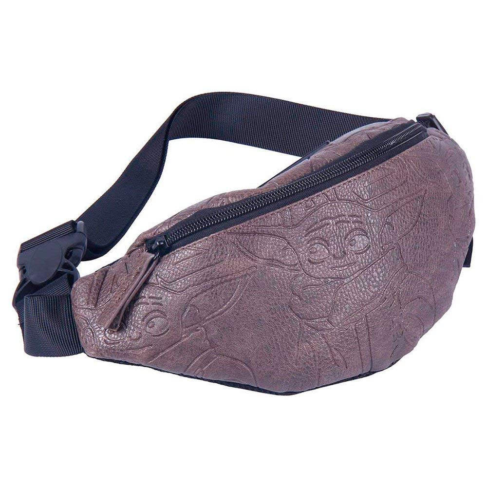 CERDÁ LIFE'S LITTLE MOMENTS The Mandalorian Officially Licensed Star Wars Youth Unisex Fanny Pack, Grey, Small, Grey, Pequeño, Waist Bag