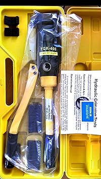 VOLTZ Hydraulic Wire Terminal Crimper YQK400 Range16-400mm2 Pressure 20Tons Hydraulic Crimping Tool for Copper Terminal YQK-400 Hydraulic Pliers