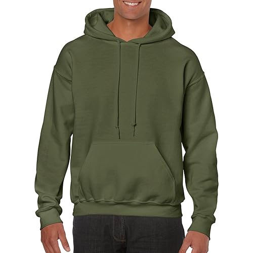 Gildan Men's Fleece Hooded Sweatshirt, Style G18500