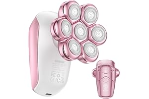 SHPAVVER Electric Razors for Women Legs: Rechargeable Body Shaver - Waterproof Wet Dry Hair Remover - Trimmer for Lady Face Underarms