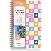 Blue Sky Gen Z 2026-2027 Weekly &amp; Monthly Academic Planner, 5"x8", Mayla | July 2026 - June 2027, Flexible Interchangeable Cover, Wirebound, Laminated Tabs, Storage Pocket, Academic Year
