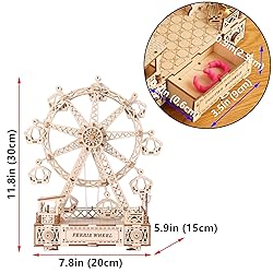 Ultimate 3D Wooden Puzzle Set: Mechanical Music