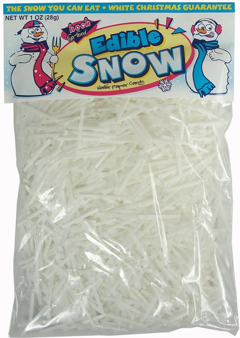 Edible Snow Candy - Holiday Fun for Everyone 1 Oz Bag