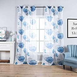 Amazon Com Taisier Home Print Curtains
