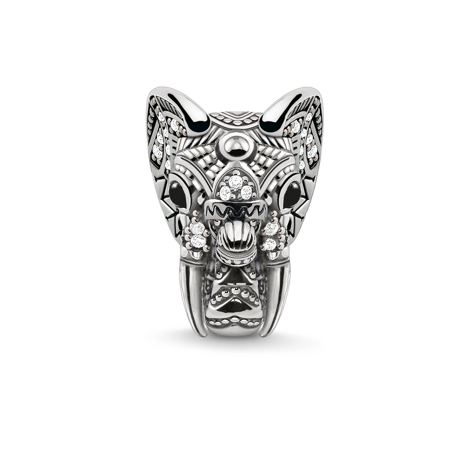 Thomas Sabo Women Bead Elephant Karma Beads 925 Sterling Silver K0218-641-25